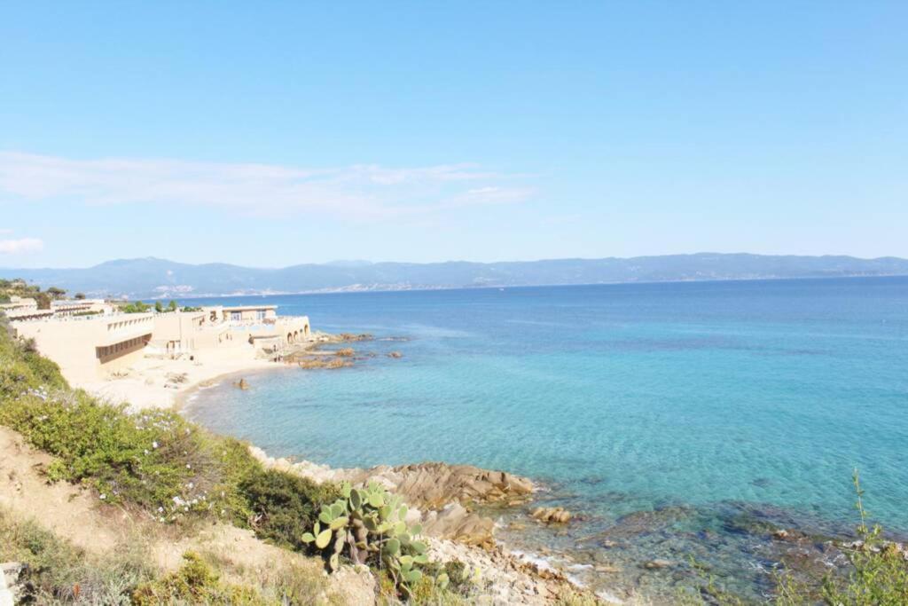 Cosyseaside Corsica Ajaccio Piscine Terrasse Mer Ngoại thất bức ảnh